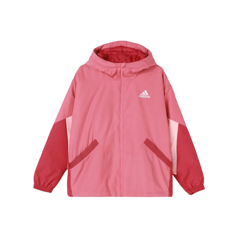 Adidas Puffer Jacket Winter Women's Rose Red-0