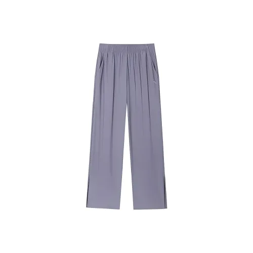 Anta Variety Training Collection Casual Pants Women's Ink Vine Purple