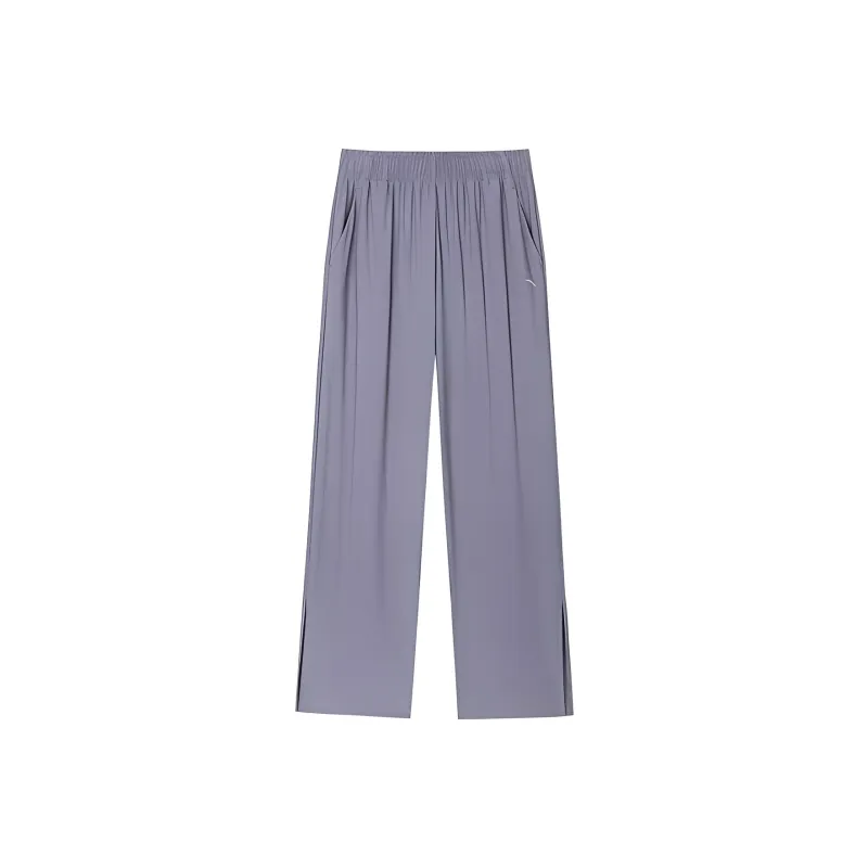 Anta Variety Training Collection Casual Pants Women's Ink Vine Purple-0