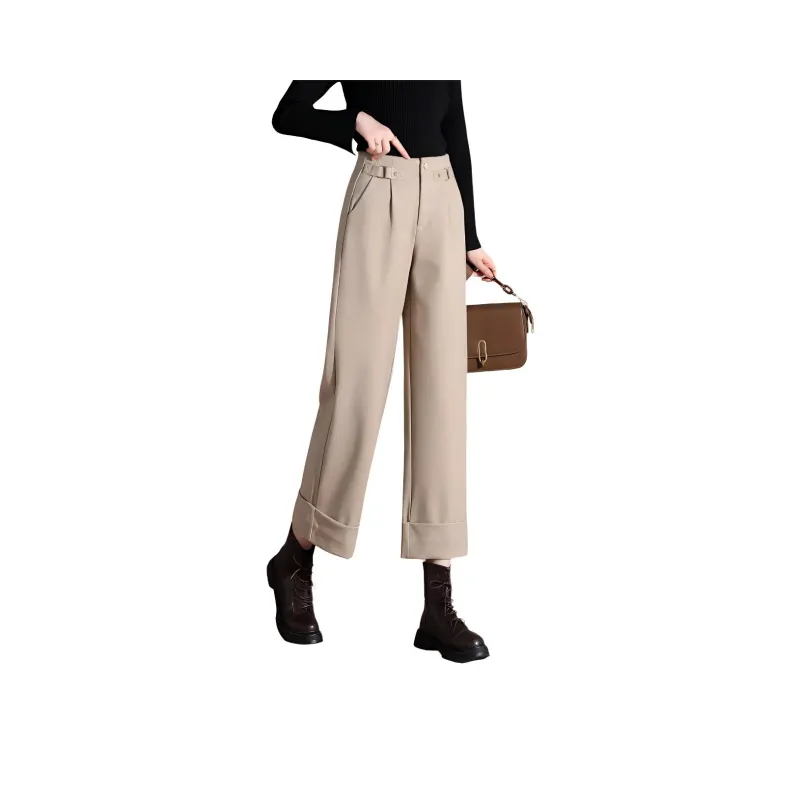 Weixi Casual Pants Women's Light Khaki-0