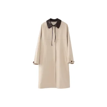 Fstudio Trench Coat Women's Light Coffee