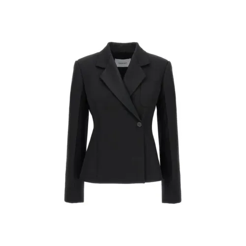 Ferragamo Off Centre Button Tuxedo Blazer