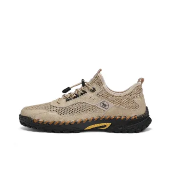 Qiandongmeili Breathable Low Top Casual Shoes Men's