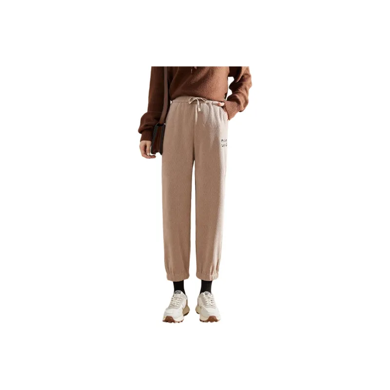 Weixi Casual Pants Women's Khaki-0
