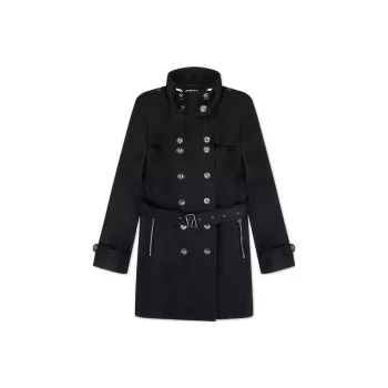 Burberry Velvet Jackets Women's Black