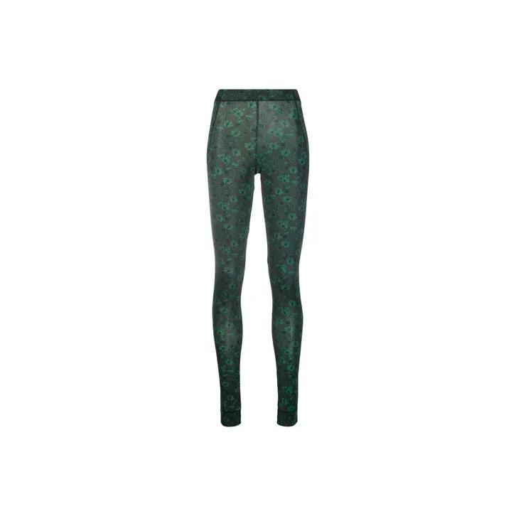 GANNI Leggings Women's Green-0