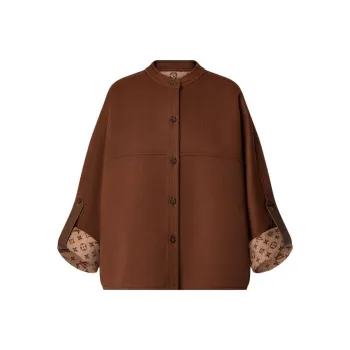 LOUIS VUITTON Boxy Button Up Coat