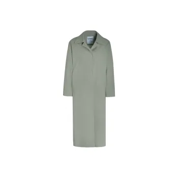 Little Pull Coats Women's Gray Green