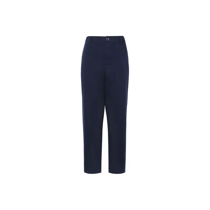 LI NING 1990 Casual Pants Women's Dark Marine Blue-0