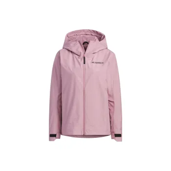Adidas Waterproof And Windproof Windbreaker Jacket Women's Enchanted Purple Pink