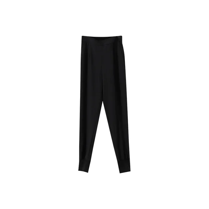 YUMOMO STAR Harem Pants Casual Pants Women's Black-0