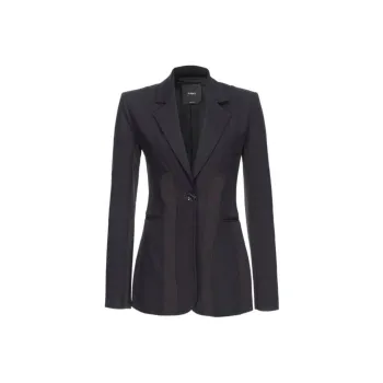 PINKO Single breasted Cotton Blazer