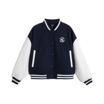 GAP Baseball Jacket Women's Navy Blue
