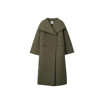 Toteme Diamond-quilted Recycled-polyester Coat