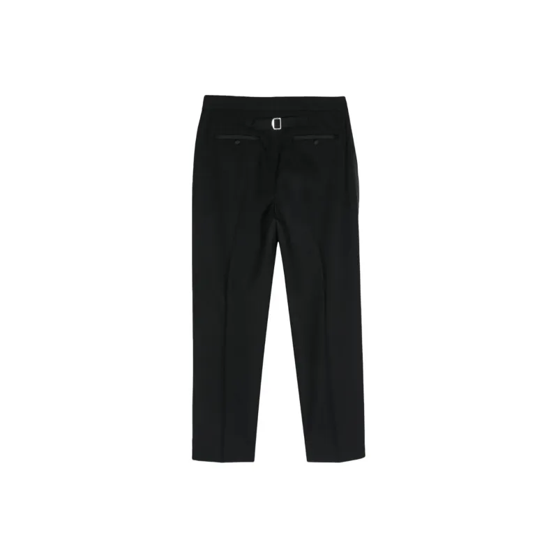 Filippa K Relaxed Tuxedo Low-rise Trousers-0