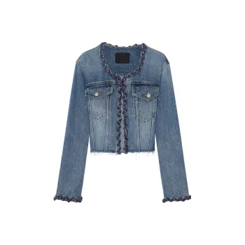 MOCO Denim Jacket Women's Denim Blue