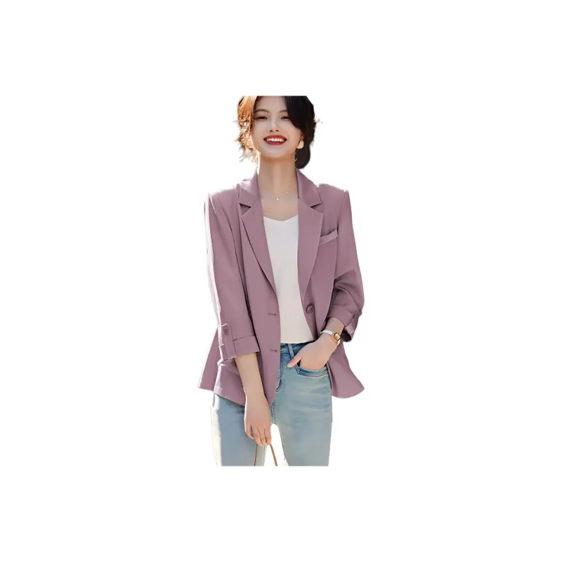 XWI Business Suit Women's Gray Purple-0