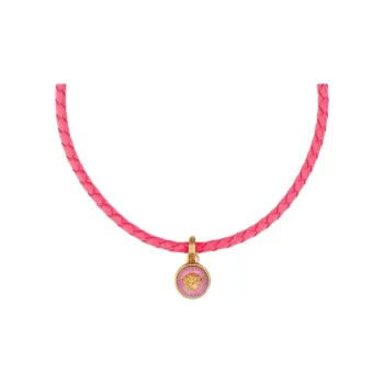 FANSIZHE Metal Necklaces Women's Pink
