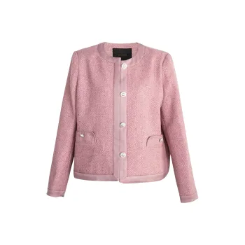 ROEYSHOUSE Cropped Coats Women's Pink