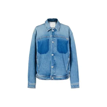 MOTHER Denim Jackets Women's Blue