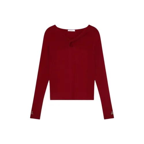 Patrizia Pepe SS25 Knitwear Women's Red