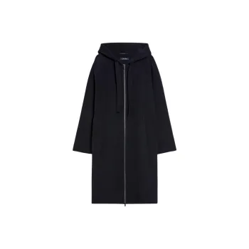 ’S MAX MARA Felipe Collection Virgin Wool Coat Coats Women's Marine Blue