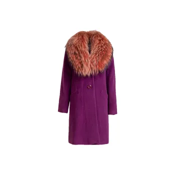 LIZZY Coats Women's Purple