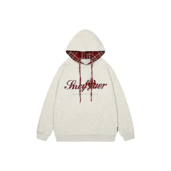 PAZZO Appliqué Patchwork Hoodie Unisex
