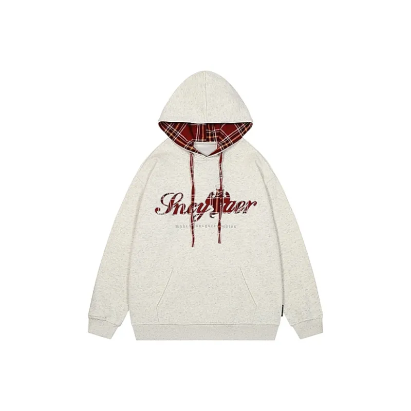 PAZZO Appliqué Patchwork Hoodie Unisex-2