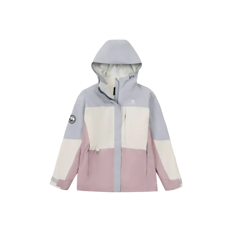 Panda Panda Collection Water Resistant Windproof Breathable Warm Windbreaker Jacket Women's-4