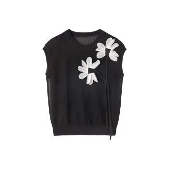 XIANGYING Knitwear Women's Black
