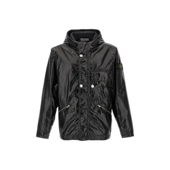 STONE ISLAND Hooded Utility Jacket