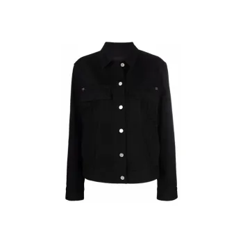 Givenchy Denim Jackets Women's Black