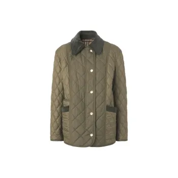 Burberry Puffer Jacket Women's Green