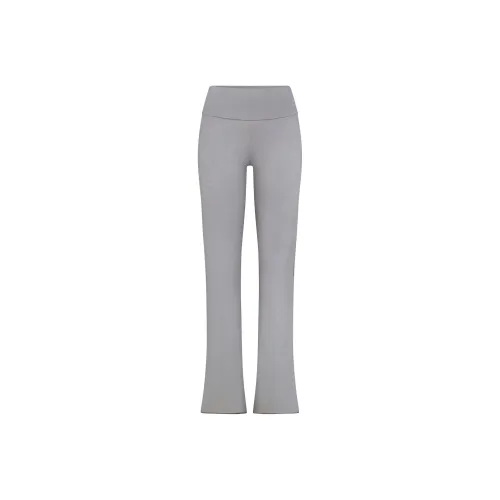 SKIMS COTTON JERSEY FOLDOVER PANT Casual Pants Women's PACIFIC/Pacific Blue