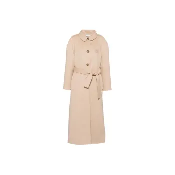 MIU MIU FW22 Velvet feel Coat Women's Khaki