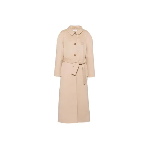MIU MIU FW22 Velvet feel Coat Women's Khaki
