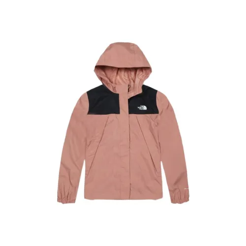 THE NORTH FACE Outdoor Hiking Waterproof And Windproof To Keep Warm Windbreaker Jacket Women's Pink