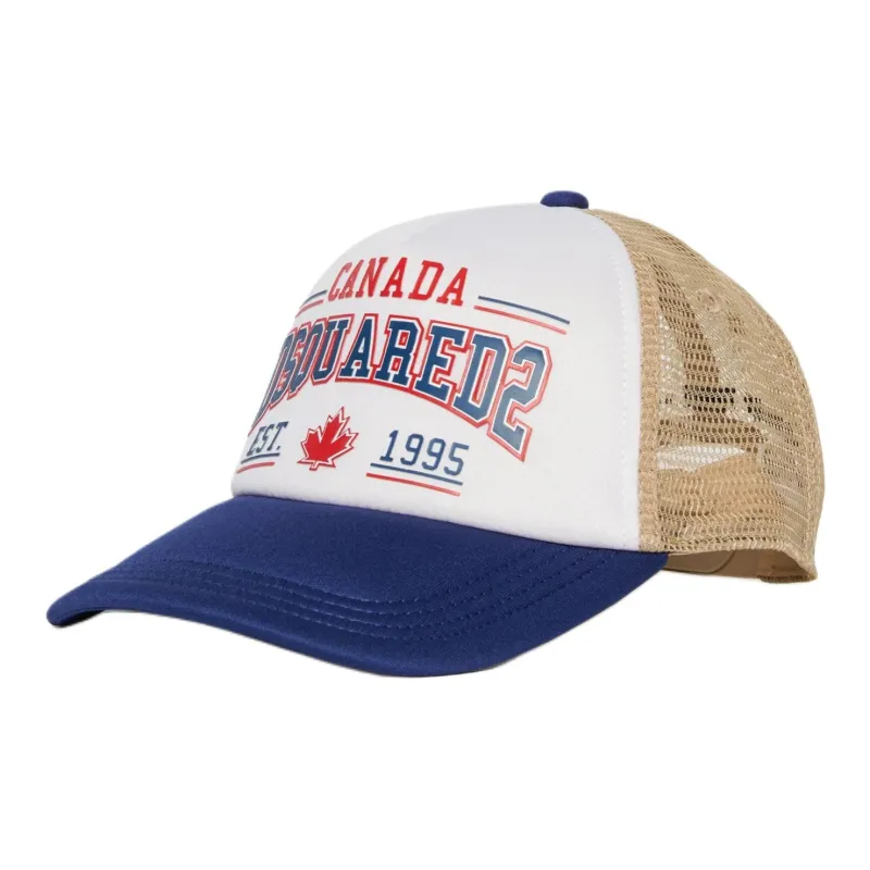 DSQUARED 2 Colourblock Trucker Hat-0