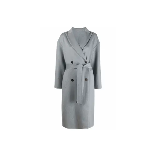 Brunello Cucinelli Velvet Jackets Women's Gray
