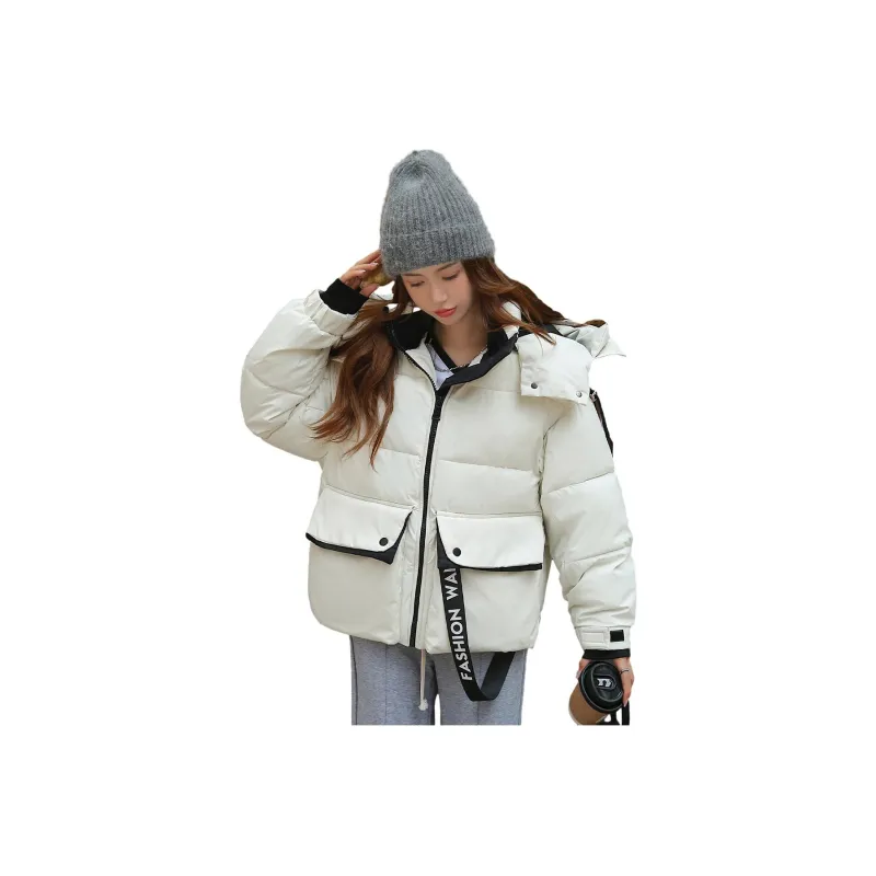 Emodues Puffer Jacket Women's White-0
