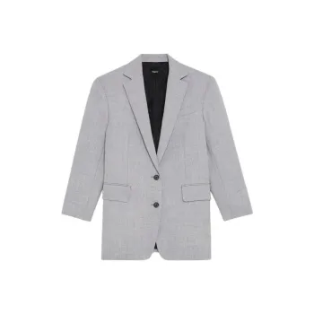 THEORY Business Suits Women's Gray/QD0