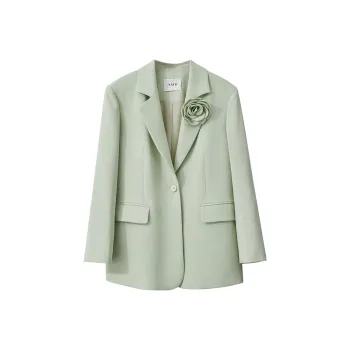 AMII Business Suits Women's Light Green