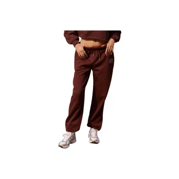 NASTY GAL Active Society Cuffed Jogger Casual Pants Women's Eggplant Color