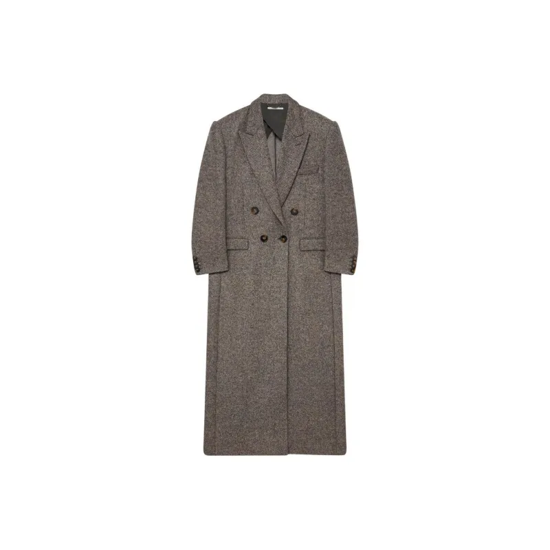 Stella McCartney Double Breasted Straight Hem Coat-0