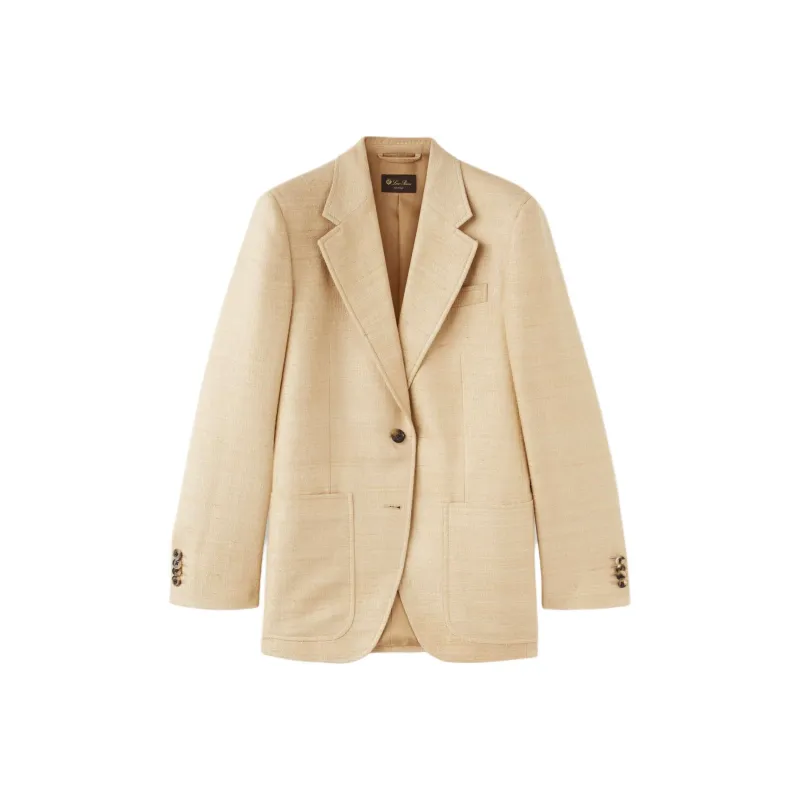Loro Piana FW24 Business Suit Coat Women's Yellow-0