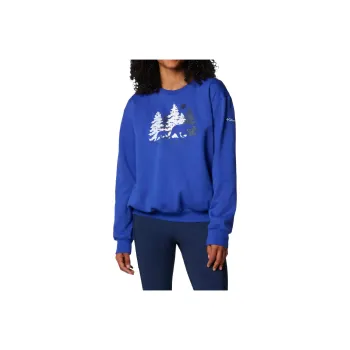 Columbia Hart Mountain Crew III Sweatshirt Women's Blue