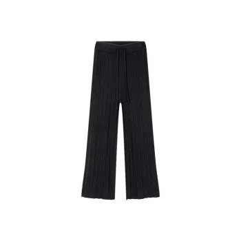 DKNY FW22 Straight Pants Women's Black