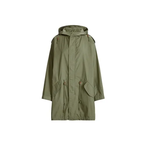 Polo Ralph Lauren Trench Coat Women's Green