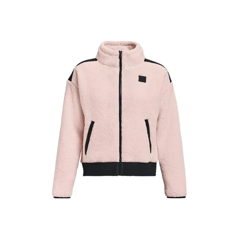 Under Armour Velvet Jackets Women's Pink-0